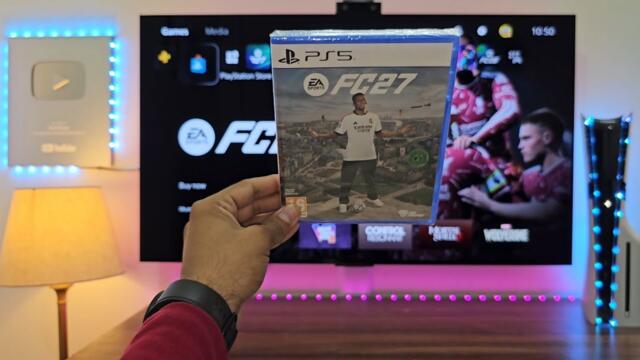 EA FC27 PS5 (Unboxing + Gameplay)