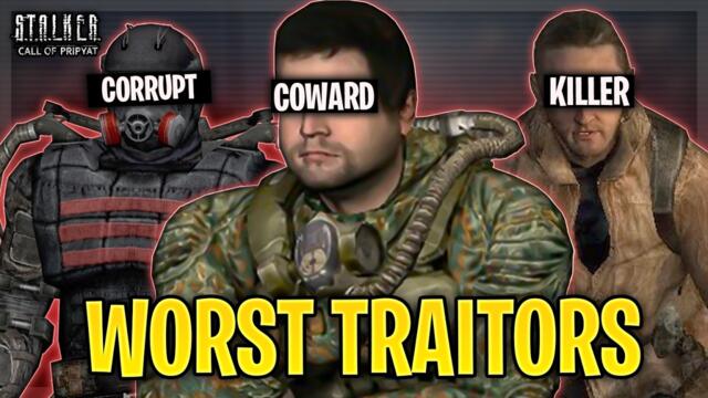 All TRAITORS in STALKER Call Of Pripyat