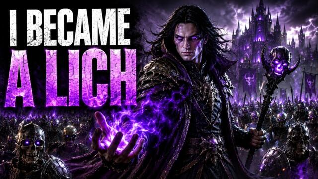 【Title】He Becomes a LICH and Gains Power by Harvesting Souls from His Enemies