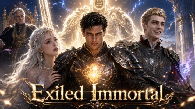 Exiled by the King, Betrayed by His Brother—The Immortal Heir Awakens His Divine Power!