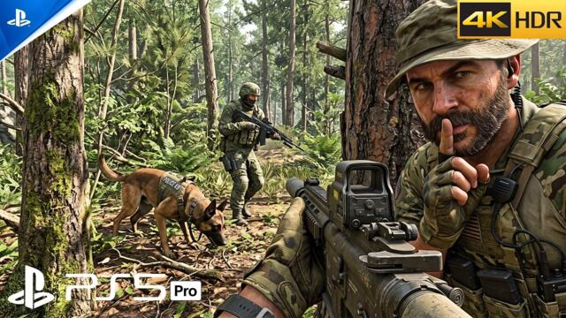 (PS5) Next Gen Graphics | Alone Behind Russian Lines | Ultra Realistic Gameplay [4K60FPS] COD MW