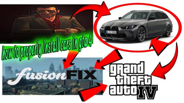 How to properly install any car mod into gta 4 with fusionfix