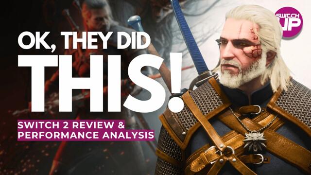 The Witcher 3 Wild Hunt Remastered Nintendo Switch 2 Review & Performance Analysis!