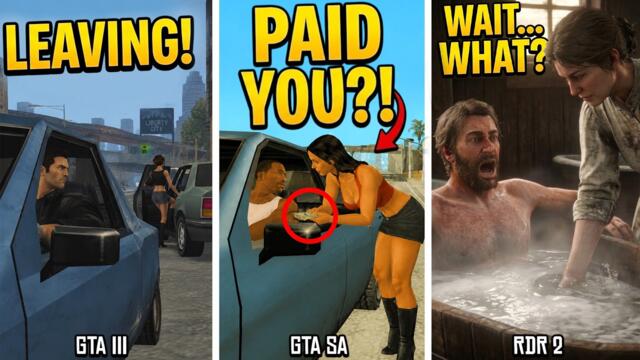 What Happens If You Pick Up Girls with $0 in Rockstar Games? (GTA 3 - RDR 2)