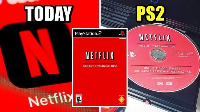 How did Netflix work on the PS2?