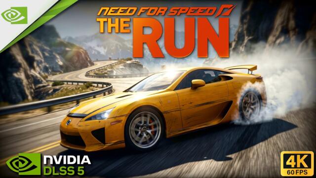 Need for Speed: The Run - DLSS 5 Gameplay [4K 60FPS]