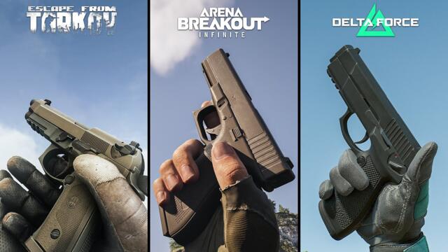 Escape From Tarkov vs Arena Breakout vs Delta Force - Details & Gameplay Comparison