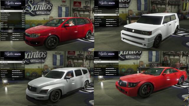 GTA 5 - Cut Beta Vehicles (Test Drive & Customization)