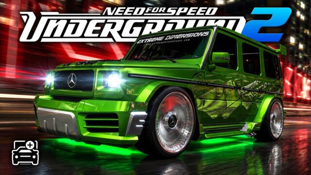 NFS Underground 2 | Mercedes G55 AMG Customization & Gameplay