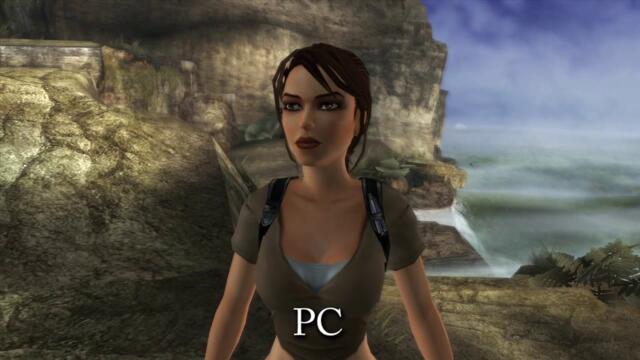 Tomb Raider: Legend - Graphics comparison (Xbox 360 & PC)