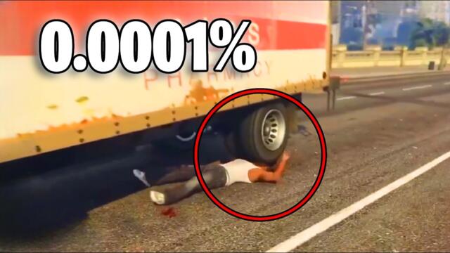 Rarest GTA V Moments of ALL Time...😭