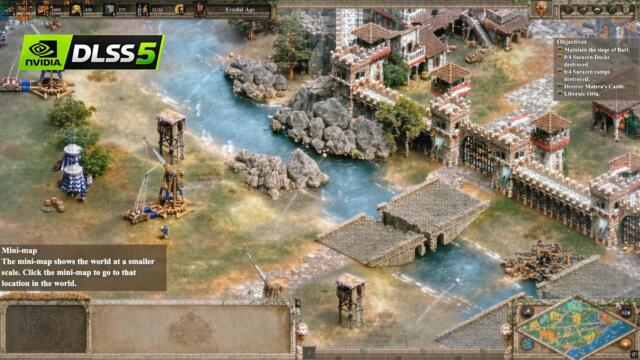 Age of Empires II: Definitive Edition with DLSS 5 Looks Absolutely Cinematic | RTX 5060 Ti