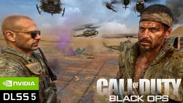 Call of Duty Black Ops DLSS 5 - Insane Vietnam (S.O.G.) Mission Gameplay 4K