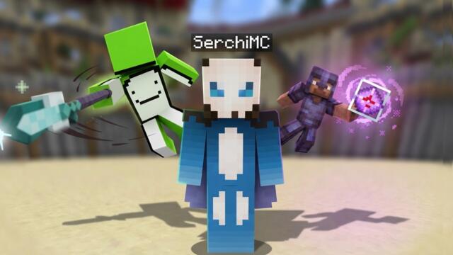 "Testing Dream's & DrDonut's New PvP Server" https://www.youtube.com/watch?v=HxRlBd1Wdc8