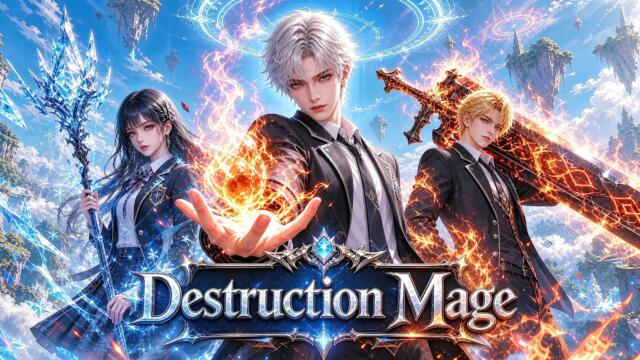 【DUB】He gets a worthless class but infinite mana, casual blows cast devastating magic.#anime