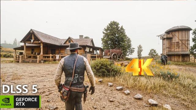 Walking in RDR2 + DLSS 5 Feels Like Living in the 19th Century