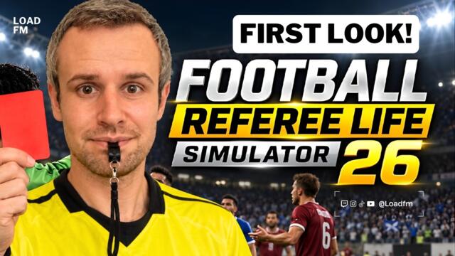 Let's Play Football Referee Life Simulator 2026 | Demo First Look