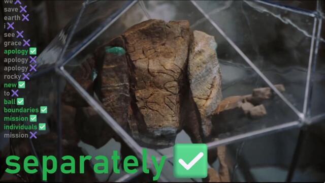 И така, старателно* прегледах целия филм и компилирах всеки път, когато Роки използваше нова дума. (*шегувам се, харесах всяка секунда от него)