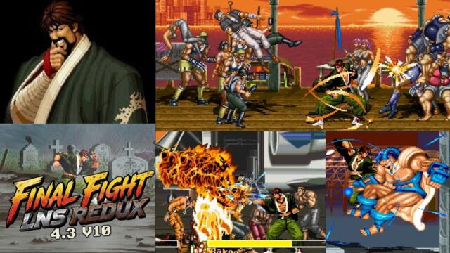 Final Fight LNS Redux v10 | Saisyu Kusanagi Пълен геймплей | OpenBOR | Изтегляне | Нахлух право в средата на враговете със Saisyu Kusanagi и ги набих 