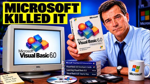The Rise and Fall of Visual Basic: The Language That Ruled Every Office, Then Microsoft Killed It