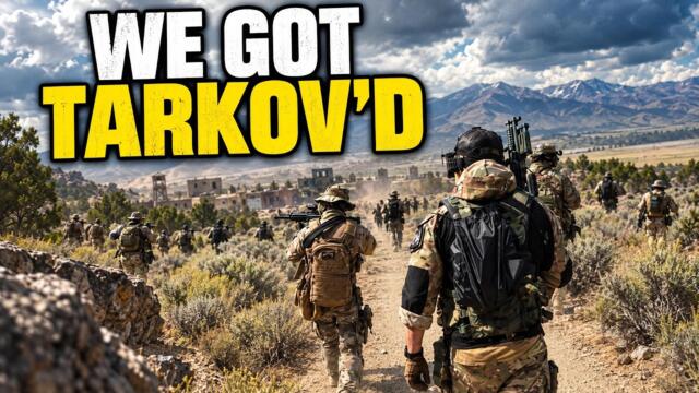 Разбрахме Тарков на еърсофт събитие за 100 играчи Escape From Tarkov
