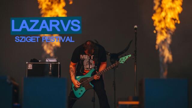 Лазарви | Пълно шоу | Sziget 2026 [FFO Down, Crowbar, Pantera]