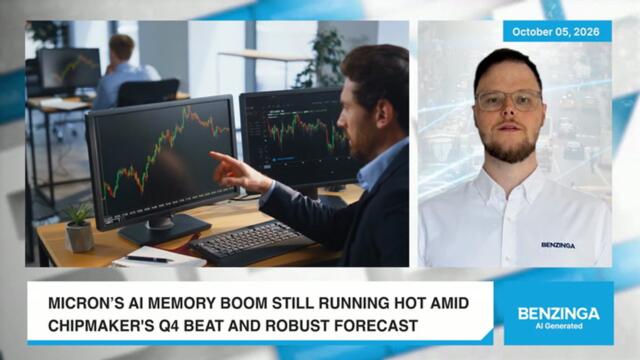 Търсенето на AI на Micron остава горещо