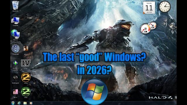 Installing Windows 7 on modern hardware is WILD!