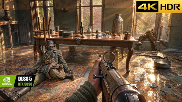 Call of Duty STALINGRAD Looks Like a Movie with DLSS 5 | ULTRA Realistic Gameplay RTX 5090 4K