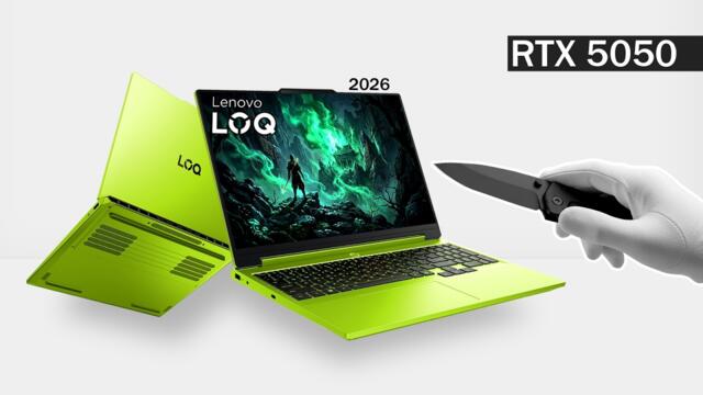 BEAST Laptop for Gaming & Study (2026) Lenovo LOQ 15 Surge Green