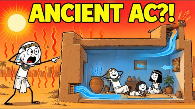 How Ancient Egyptians Beat 50°C Heat Without Electricity