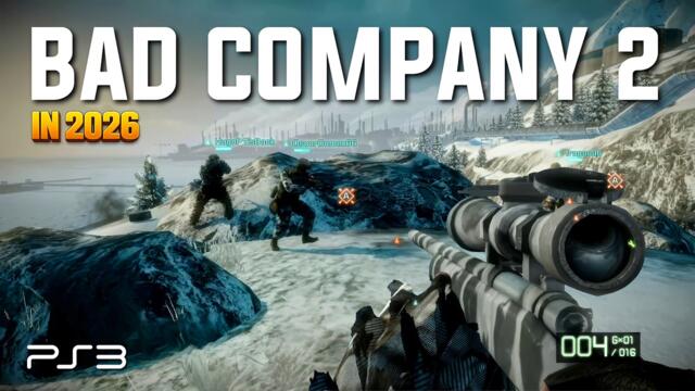 Bad Company 2 PS3 Multiplayer in 2026 - It's Finally Back!