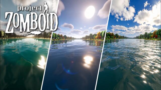 Project Zomboid in First Person with MINECRAFT SHADERS | Comparison + Tutorial