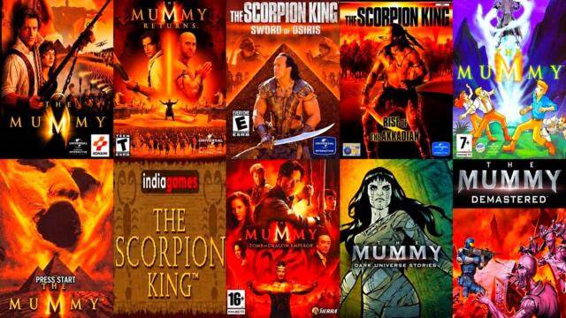 The Evolution of THE MUMMY Games (2000-2017)