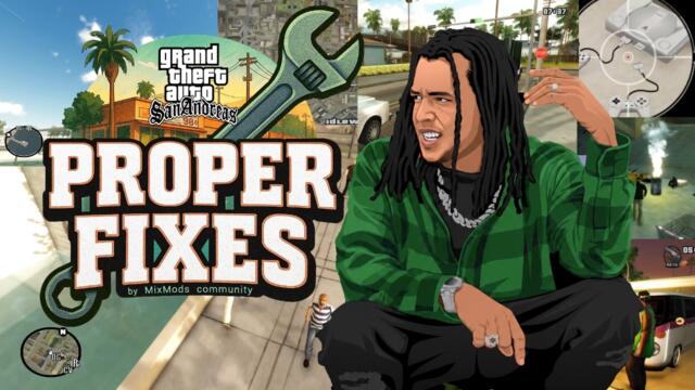 Grand Theft Auto: San Andreas  With over 10,000 game Edits! (Proper fixes + Proper Shaders)