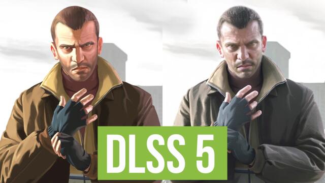 Я проверил DLSS 5 в GTA 3, Vice City, SA, GTA 4 и GTA 5