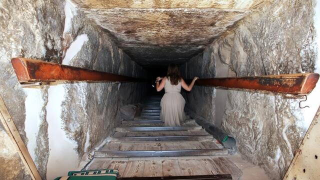 Egypt Pyramids Tour 4K - Exploring the inside of this pyramid was difficult | Giza and Dahshur