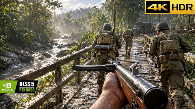 DLSS 5 Call of Duty PACIFIC WAR | ULTRA Realistic Graphics Gameplay RTX 5090 4K 60FPS