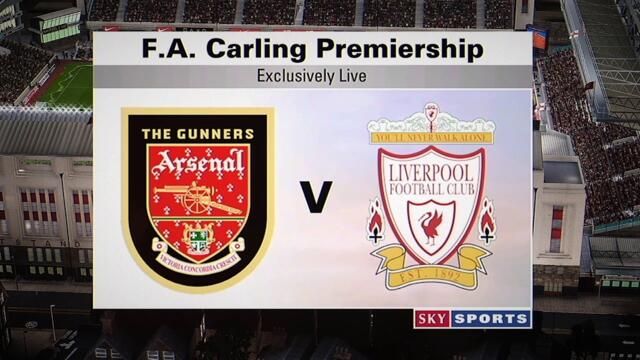 Arsenal FC v Liverpool FC | 1998-99 English Premiership on PES99 patch | PES 2021