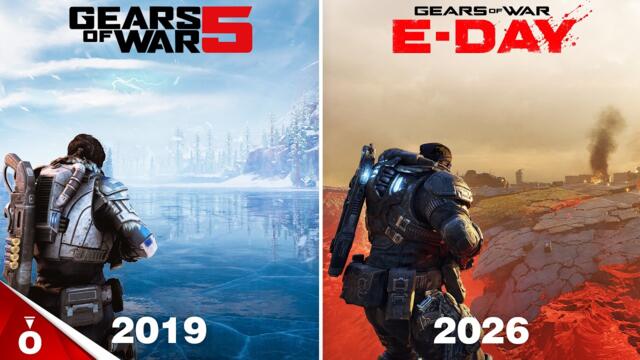 Obsessive Comparison: Gears of War E-Day vs. Gears 5