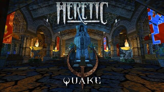 HERETIC Remake on QUAKE! City of the Damned episode full playthrough 4K