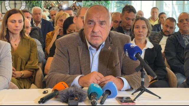Борисов: ГЕРБ подкрепи декларацията на ДБ и настоя да се посочи агресорът Русия