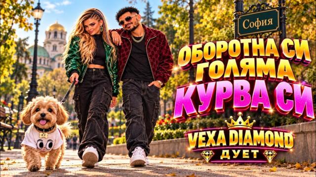 БРУТАЛЕН КЮЧЕК 🔥 Оборотна си голяма, курва си – VEXA DIAMOND | Дует 2026