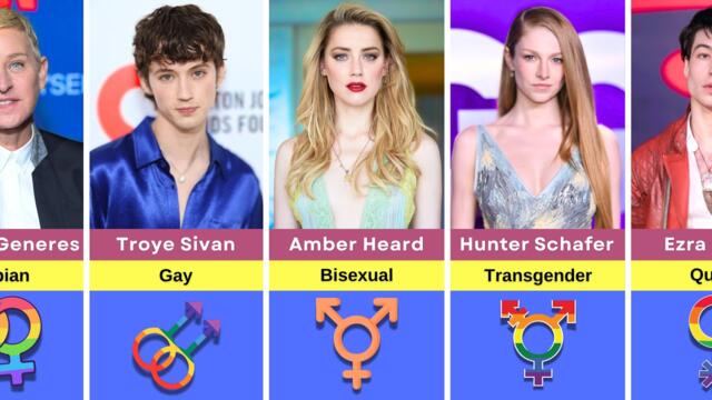 REAL Gay, Lesbian, Bisexual, Transgender Celebrities in Hollywood!