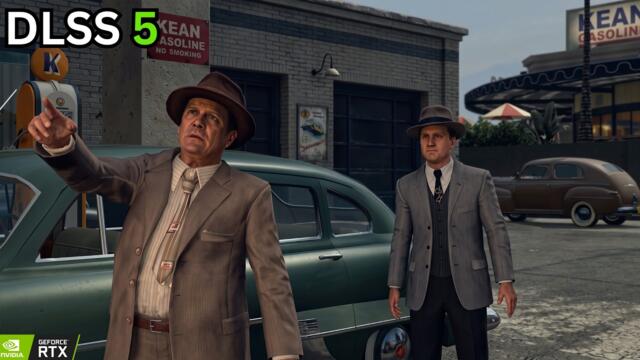 DLSS 5 Makes L.A. Noire Look Like a Modern Remake