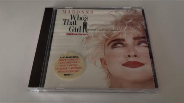 Madonna - Who’s That Girl Soundtrack Unboxing