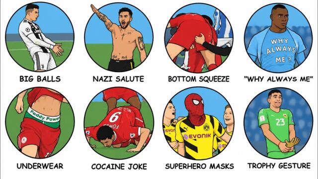 Every Banned Football Celebration Explained