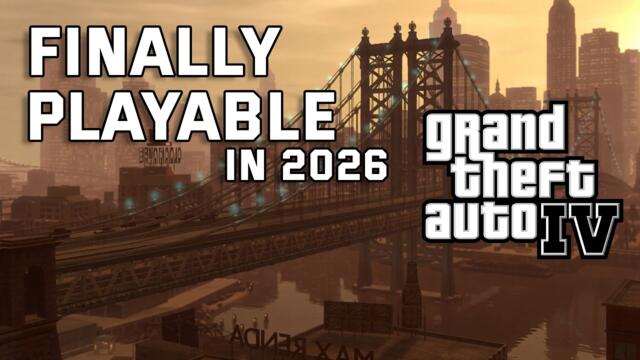 GTA IV Is FINALLY Playable in 2026! | FusionFix + DLSS
