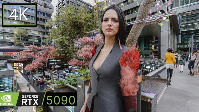 Cyberpunk 2077 DLSS 5 | Photorealistic 4K Night City Ambience