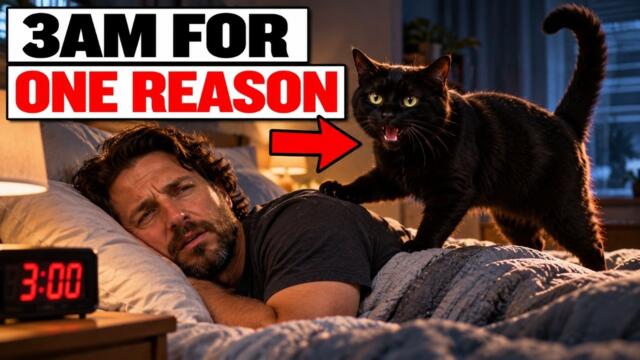 Your Cat Wakes You Up at 3AM for ONE Specific Reason